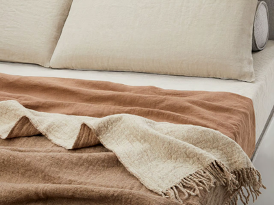 BED LINEN & THROW - Linen bedding set _ Saba Italia