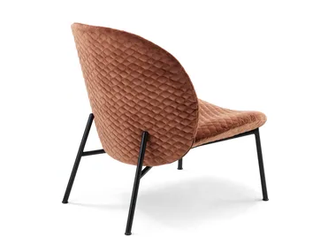 OLA - Fabric easy chair with removable cover _ Saba Italia