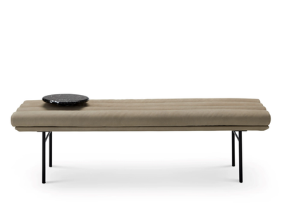 PAN FLUTE - Leather bench seating _ Saba Italia
