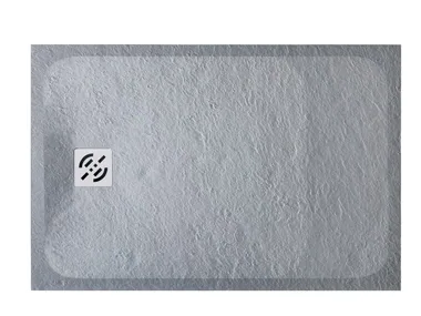 STONE - Gray stone shower tray _ Samo