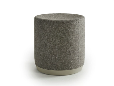 DIVIDUALS - Round fabric pouf _ Sancal