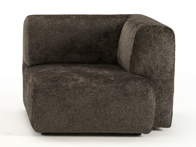 DUO MINI - Corner modular cotton armchair _ Sancal