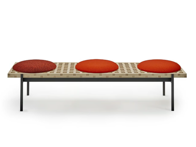 INTERCHANGE - Wooden bench seating _ Sancal
