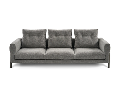 MOMIC - 3 seater fabric sofa _ Sancal