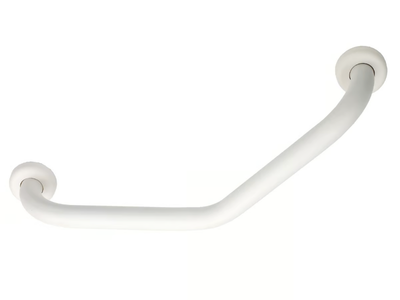 110-SF - Fixed L-shaped steel grab bar _ Saniline