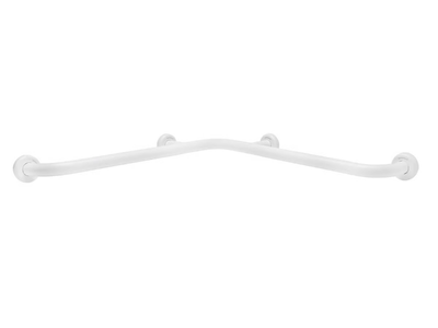 120-SF - Fixed L-shaped steel grab bar _ Saniline