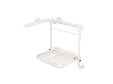 SDA - Powder coated steel shower Seat / bath-tub seat _ Saniline