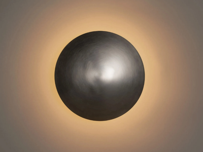 DISCO - LED nickel wall light _ Santa & Cole