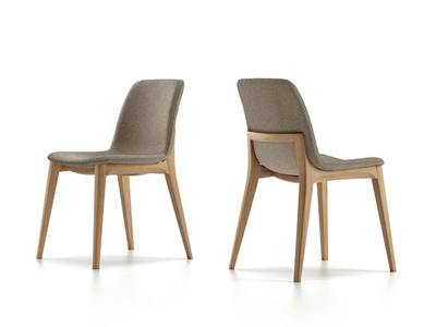 CIRCE - Upholstered wooden chair _ Santalucia Mobili