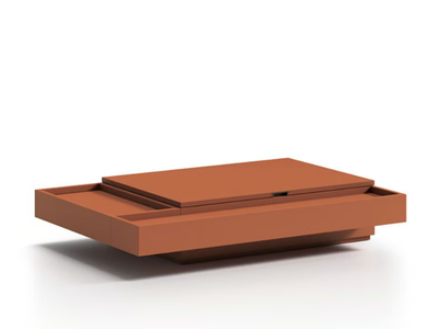 COMBO - Low coffee table with storage space _ Santalucia Mobili