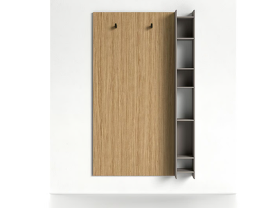HOMY - Wall-mounted wooden hallway unit _ Santalucia Mobili