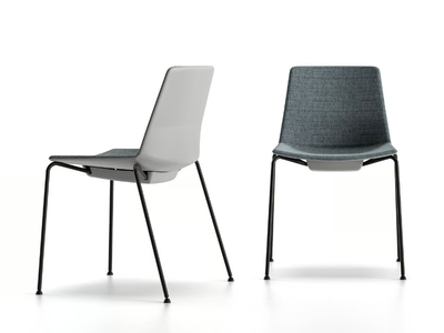 MEDORA - Fabric reception chair _ Santalucia Mobili