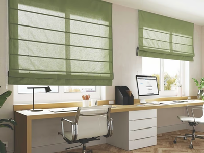 Roman blind - Fabric roman blind _ Saxun