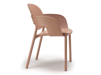 HUG - Stackable polypropylene chair with armrests _ SCAB DESIGN