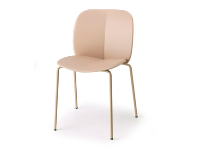 MENTHA - Recycled plastic chair with metal legs _ SCAB DESIGN
