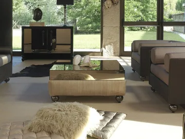 SOLITARIO - Square coffee table for living room _ Scandal