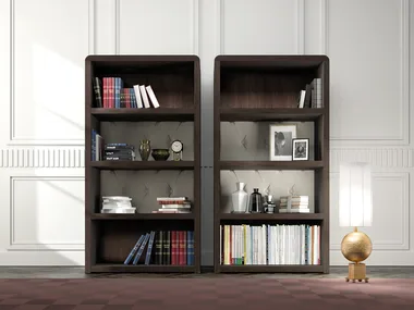 WALL STREET - Open wooden shelving unit _ Scandal