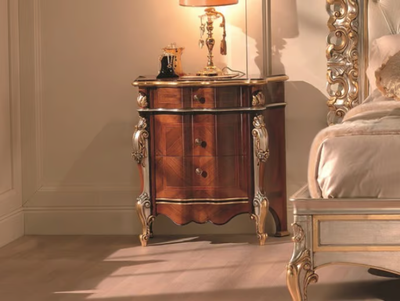 35TH ANNIVERSARY 2042 - Rectangular wooden bedside table with drawers _ SCAPPINI & C
