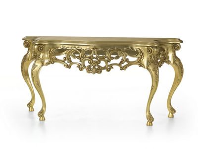35TH ANNIVERSARY 2530 - Gold leaf console table _ SCAPPINI & C