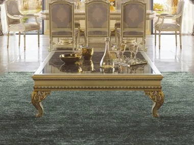 35TH ANNIVERSARY 2612-M - Square wooden coffee table _ SCAPPINI & C