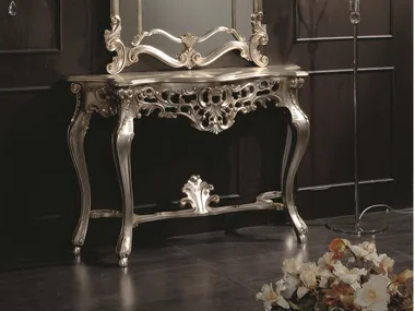 35TH ANNIVERSARY 262-SL - Silver leaf console table _ SCAPPINI & C
