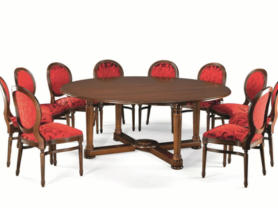 35TH ANNIVERSARY 339 - Folding round wooden dining table _ SCAPPINI & C