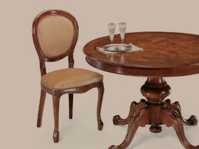 35TH ANNIVERSARY SE 205 - Medallion upholstered wooden chair _ SCAPPINI & C