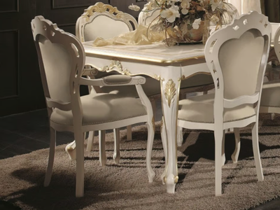 35TH ANNIVERSARY SE 209/A - Medallion wooden chair with armrests _ SCAPPINI & C