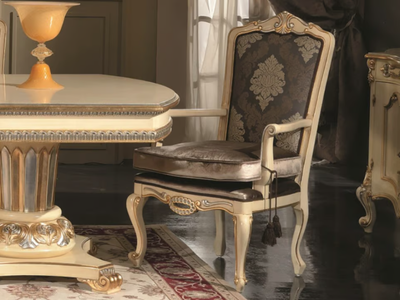 35TH ANNIVERSARY SE 486/A - Upholstered fabric chair with armrests _ SCAPPINI & C