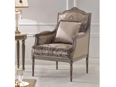 TIMELESS SE 2721 - Fabric armchair with armrests _ SCAPPINI & C