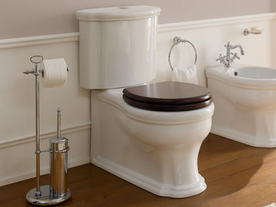 CASTELLANA - Floor mounted ceramic toilet _ Scarabeo Ceramiche