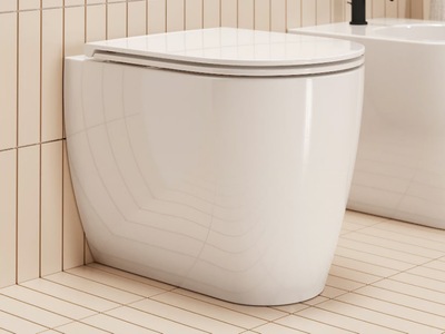 GLAM - Floor mounted ceramic toilet _ Scarabeo Ceramiche