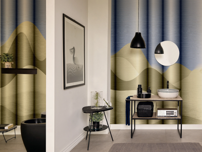 PO102 - Bathroom wallpaper _ Scarabeo Ceramiche