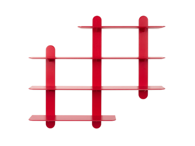 TANA - Wall-mounted solid wood bookcase _ Schönbuch