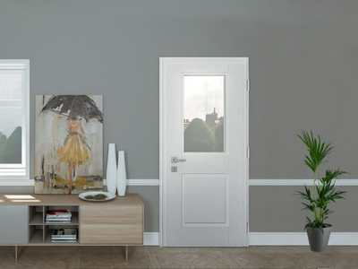 MIRAMARE - Glazed safety door _ Scrigno