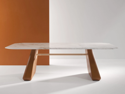 INGE MARBLE - Rectangular marble table _ Secolo