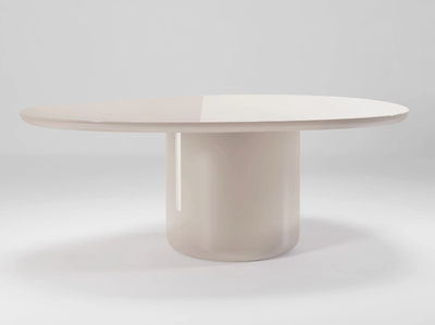 LAGHI 1 - Oval wooden table _ Secolo