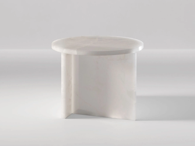 ORIGIN - Round marble coffee table _ Secolo