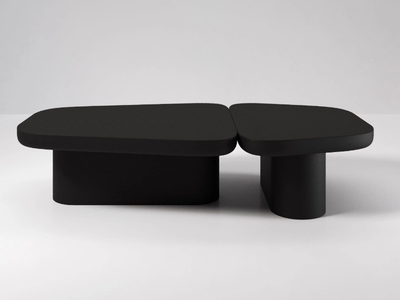 PANGEA - Low wooden coffee table for living room _ Secolo