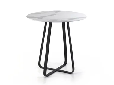 CROSS - Stainless steel dining table _ Sedex