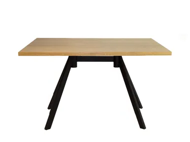 IKEBANA - Rectangular steel and wood dining table _ Sedex
