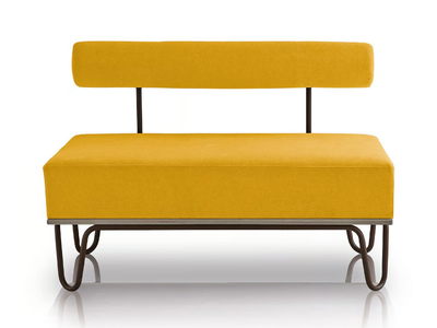 LESLIE - Upholstered bench with back _ Sedex