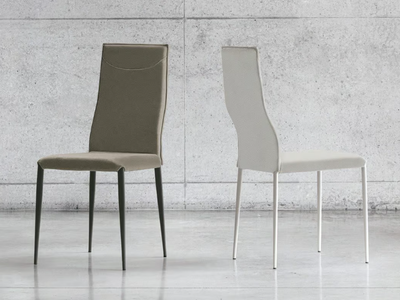 DIVA - Upholstered Eco-leather chair _ Sedit