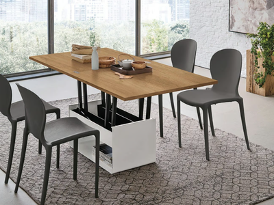 WIND - Wooden and extendable table / coffee table _ Sedit