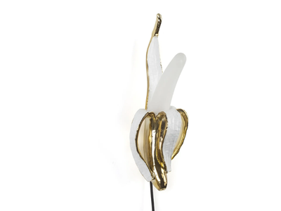 BANANA LAMP PHOOEY - Resin and glass wall light _ seletti