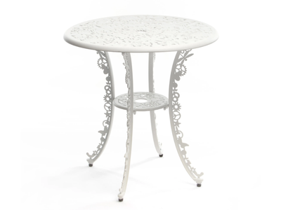 INDUSTRY - Round aluminium table _ seletti