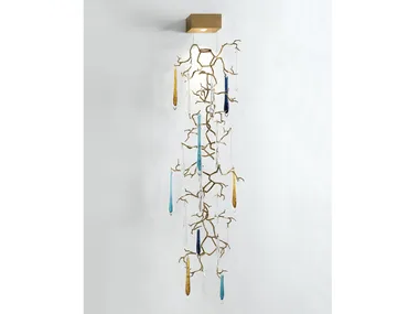 AQUA TEJO - Handmade bronze wall lamp _ Serip
