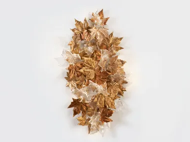 FOLIO HOARD MEDIUM - LED handmade bronze wall light _ Serip