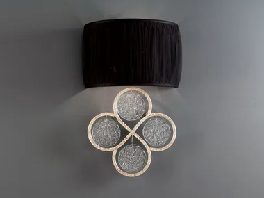 LINES DOUBLE SHARP - Handmade bronze wall light _ Serip