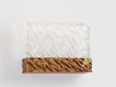 MONDRIAN COASTLINE LARGE - LED handmade bronze wall light _ Serip